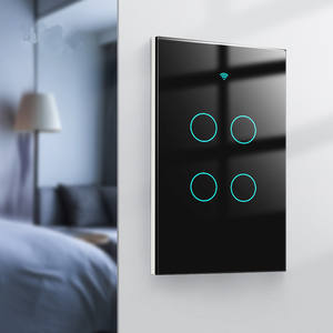 Interrupteur mural tactile intelligent <span class=keywords><strong>ZigBee</strong></span>, design à bascule, <span class=keywords><strong>pour</strong></span> la maison et l'hôtel, compatible <span class=keywords><strong>Smart</strong></span> <span class=keywords><strong>Life</strong></span> et <span class=keywords><strong>Tuya</strong></span> APP, commande vocale Alexa Google - Product Image 6