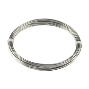 Hot Sales 0.4 Mm 316 Stainless Steel Cable Wire Rope With Grade 1x7