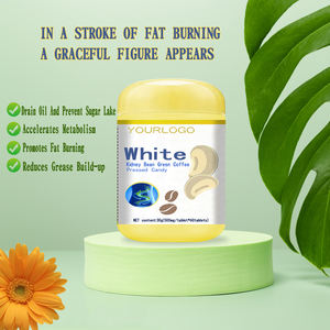 ผู้ผลิตถั่วขาว รับผลิตแบบ OEM/ODM เม็ดกาแฟเขียวลดน้ำหนัก อาหารลดไขมันสำหรับผู้ใหญ่ น้ำตาลน้อย - Product Image 6