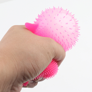 Avión de Juguete Sensorial Antiestrés para Niños, de TPR, con Luces Intermitentes, Bola Esponjosa con Yo-Yo, Colores Variados - Product Image 3