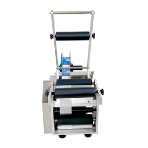 YK-MT-50 Semi-automatische ronde flesetiketteermachine, Sticker-etiketteringsmachines