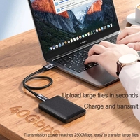 Cable Usb PD100w DE CARGA RÁPIDA, Cable tipo 40Gbps 8K 60HZ USB C a DataRoad Usb 4,0 C a tipo C, novedad