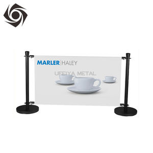 โรงงานขายตรงปรับแต่งพิพิธภัณฑ์การพิมพ์นิทรรศการแบนเนอร์ Stanchion - Product Image 6