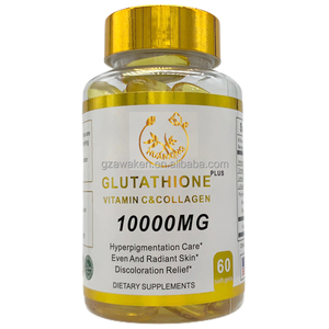 Oem יעיל בריא תוסף 10000 מ ג l-glutathione עור הלבנה קפסולות - Product Image 1