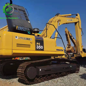 Máquina de construcción original japonesa usada de alta calidad, excavadora Komatsu PC350 350, excavadora de orugas usada a la venta - Product Image 2