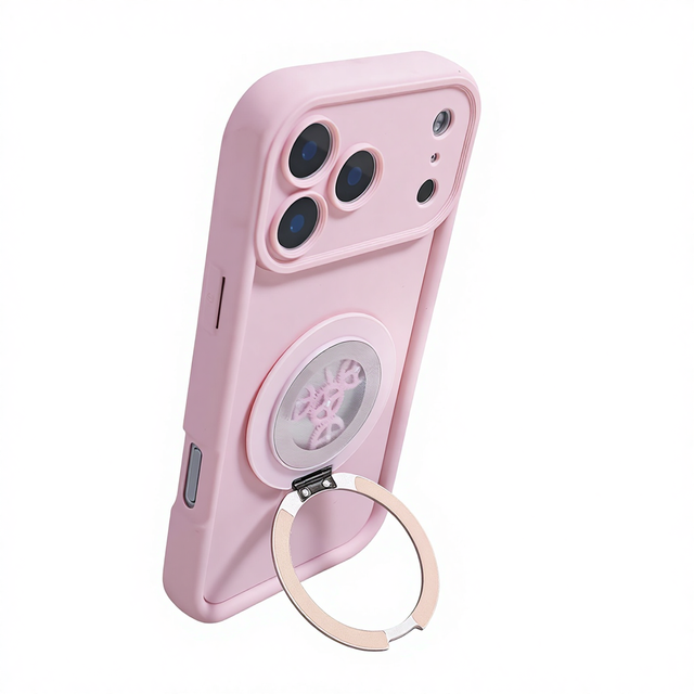 Luxury Silicone Chinoiserie Design Cartoon Character Smartphone Case for 16/17 Pro Max Shockproof Magnetic Cover Grip
