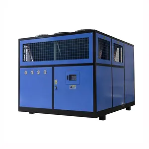 40hp 30 Tons Industrial Air Cooled Water Chiller With Stainless Steel Shell Tube/Plate Evaporator