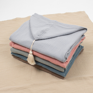 Gland <span class=keywords><strong>bio</strong></span> <span class=keywords><strong>coton</strong></span> tissu crêpe enfants à capuche serviette mousseline infantile couverture serviette <span class=keywords><strong>de</strong></span> <span class=keywords><strong>bain</strong></span> bébé <span class=keywords><strong>Cape</strong></span>, bébé peignoir - Product Image 3