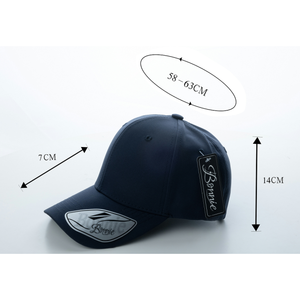 Gorra de Béisbol Bowie de Seis Paneles, Lona, Visera Ajustable, Logotipo, Unisex, Casual, 58-63 cm, Cuatro Estaciones - Product Image 1