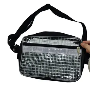 ESD单肩包防静电层压网眼透明袋防静电PVC包装袋