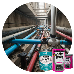 <span class=keywords><strong>Cemento</strong></span> Impermeable de Alta Resistencia y Bajo VOC <span class=keywords><strong>para</strong></span> Tuberías de Suministro de Agua Potable, <span class=keywords><strong>Cemento</strong></span> Solvente de <span class=keywords><strong>PVC</strong></span> - Product Image 6