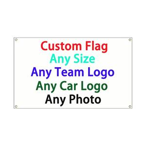 Impression de drapeau photo personnalisé de n'importe quelle taille disponible, image personnalisée, impression de texte de logo, drapeau pour bateau, voiture, décoration murale - Product Image 2