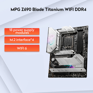 เมนบอร์ดสำหรับเล่นเกม ATX WiFi DDR4 Z690ใหม่ H61 Ddr3เมนบอร์ดคอมพิวเตอร์แบบอุตสาหกรรมเมนบอร์ดการ์ดกราฟิก B75 X79 ITX - Product Image 2