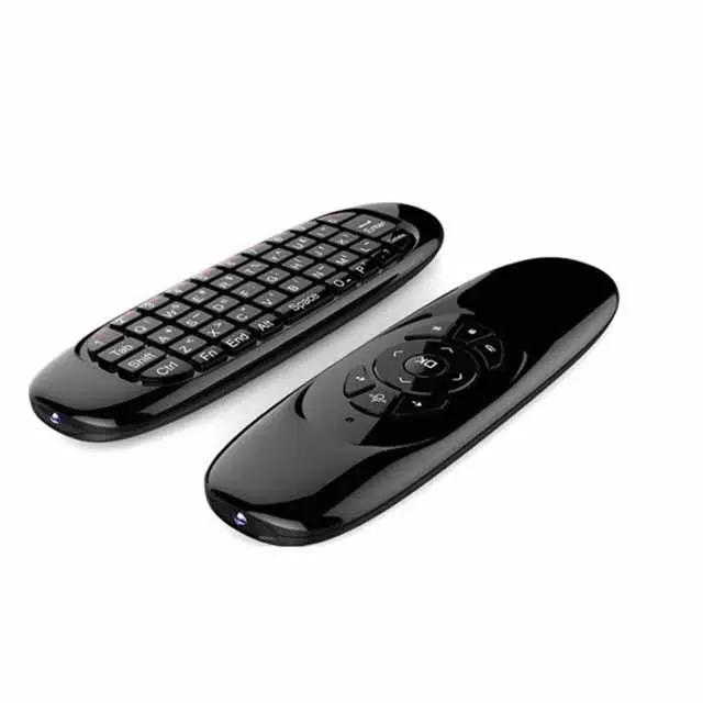 C120 Universal Onida TV Remote Control with Mini Wireless Air Mouse Keyboard Support All Android Window Mac Linux