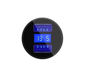 สายต่อพ่วง USB แบบคู่ที่ชาร์จไฟที่จุดบุหรี่12V สำหรับ<span class=keywords><strong>รถยนต์</strong></span>เครื่องจักรก่อสร้างปลั๊ก3หัวรถจักรยานยนต์ - Product Image 5