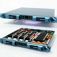 Amplificateur numérique DSP professionnel MALOX DA32K4 1U 4x6700W (2) Haute puissance Classe D Pro Audio en métal pour concerts et discothèques