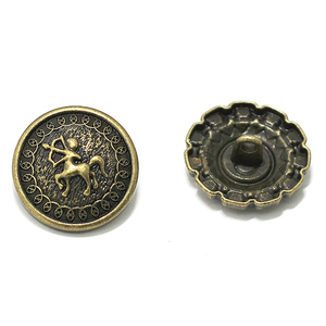 Cổ Trang Trí Kim Loại Chân Nút Cho Quần Jean Đồng Phục Áo Len Cho Tự Làm Da Crafting & May Kích Thước 17Mm 18Mm 20Mm - Product Image 2