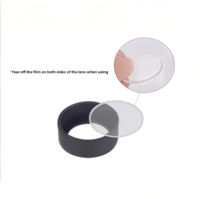 Cache-lampe torche/visée point rouge anti-émeute pour jeunes, compatible avec les lampes T1/T2/X300V/X400V
