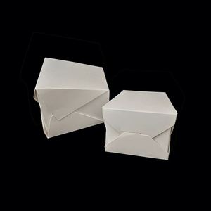 Caja de comida para llevar, envase rápido para comida para llevar, caja de pasta Kraft de 750 ml, caja de papel para fideos, kebab y doner con impresión. - Product Image 4