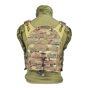 เสื้อกั๊กยุทธวิธีไนลอนคุณภาพสูง ความจุขนาดใหญ่ ผ้าอ็อกซ์ฟอร์ด สะพายไหล่สบาย ลายพราง Woodland MC Seal PC สำหรับป้องกันตัว สไตล์แฟชั่น - Product Image 4