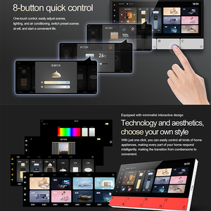 Tuya F5 thông minh Bảng điều khiển ZigBee Gateway với EU Anh Adapter cho cuộc sống thông minh App IPS hiển thị Android hoạt động hệ thống thanh thiết kế - Product Image 3