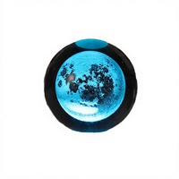 Lampe de nuit boule de cristal 3D très populaire, décoration d'intérieur, lune sculptée DIY pour la guérison, cadeau pour enfants