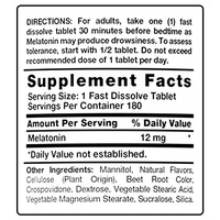 Vente chaude Usine Sans Médicament Saveur Naturelle De Baies Mélatonine Patch Améliorer Le Cycle Naturel Du Sommeil Mélatonine Comprimé