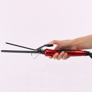 ENZO <strong>Mini</strong> 9mm 16mm 22mm Hair Curler Wand Professional Curly <strong>Tongs</strong> Ceramic Electric Salon Styling Long Barrel Curling Iron - Product Image 5