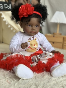 Costume Munny 65cm, Abito da ballo cinese confortevole, Maglione per bambole Chucky-doll con 12 bocche apribili, per bambole Reborn - Product Image 6