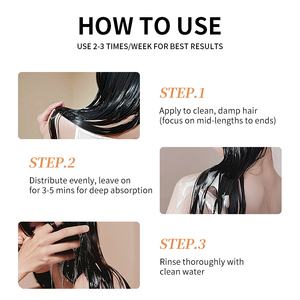 Masque capillaire super hydratant, luxe, miel de Manuka, <span class=keywords><strong>gelée</strong></span> <span class=keywords><strong>royale</strong></span>, masque réparateur hydratant pour des <span class=keywords><strong>cheveux</strong></span> brillants - Product Image 6