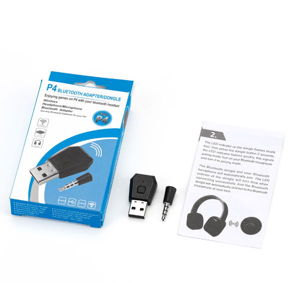 Universal Wireless Audio Transmitter Dongle Wireless Earbuds Receiver Audio Dongle for Game Station