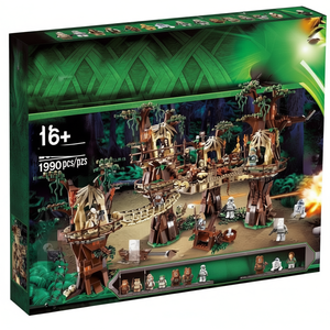 Set de Bloques de Construcción Leg Ewok Village de 1990 Piezas, Juguete de Construcción para Mayores de 16 Años, Kit de Modelo - Product Image 2