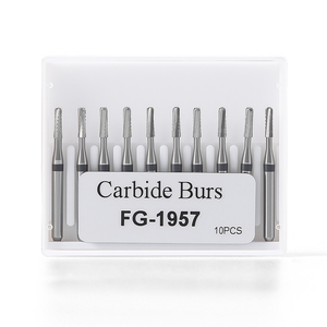 Mũi khoan cacbua vonfram nha khoa fg1957/fg1958 cho tay khoan tốc độ cao - Product Image 2