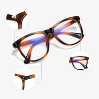Monture de lunettes de vue carrée tendance coréenne pour hommes et femmes, monture de lunettes transparente, lunettes de soleil