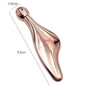 Con Lăn Mặt <span class=keywords><strong>Mini</strong></span> Kim Loại Màu Vàng Hồng Hợp Kim Kẽm Nâng Da Mặt Bán Chạy Bộ Gua Sha - Product Image 3