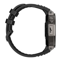 2025 resistente al agua 5ATM hombres GPS deporte reloj inteligente DM58, GPS posicionamiento AMOLED pantalla barómetro altitud brújula para hombres Smartwatch