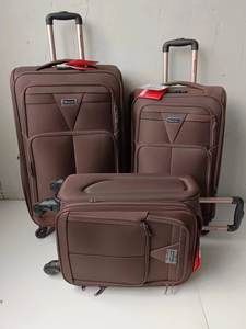 Carrito de 4 ruedas 20 24 28, <span class=keywords><strong>3</strong></span> <span class=keywords><strong>piezas</strong></span>, tela suave EVA 600D, juegos de equipaje ligero, precio barato, juego de maletas con ruedas de viaje - Product Image 5