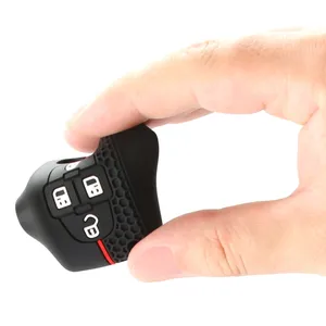Housse de protection pour <span class=keywords><strong>clé</strong></span> à 4 boutons pour <span class=keywords><strong>Peugeot</strong></span> <span class=keywords><strong>1007</strong></span> 807 pour Citroën C8 Accessoires de protection pour <span class=keywords><strong>clé</strong></span> en silicone - Product Image 6