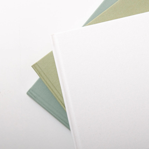 <strong>Personalised</strong> Linen Guest <strong>Book</strong> Engagement Scrapbook Linen Hardcover <strong>Wedding</strong> Guest <strong>Book</strong> - Product Image 5