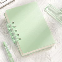 Carnet de notes A7 mini à spirale avec couverture en PVC, bloc-notes de poche pour étudiants, affaires, voyages, personnalisable