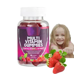 Private label mix de vitaminas e minerais Multivitamínico Gummy melhorar Gomas Multivitamínicas Imune