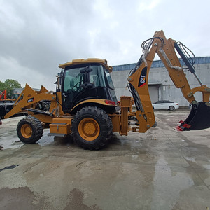 รถตักล้อยาง Caterpillar CAT428F มือสอง เครื่องยนต์แรงขุดสูง ผลิตในญี่ปุ่น สภาพดี - Product Image 1