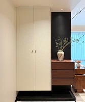Étagère à chaussures en bois sur mesure, design moderne minimaliste, réglable, durable, écologique, organisateur de rangement, meubles de maison faciles