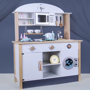 Set <span class=keywords><strong>Giocattolo</strong></span> in Legno per Cucina, Grande e Divertente, con <span class=keywords><strong>Pentole</strong></span> e Accessori per Giochi di Ruolo - Product Image 2