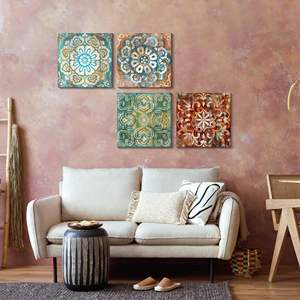 <span class=keywords><strong>Stampe</strong></span> su tela con motivo a fiori <span class=keywords><strong>Vintage</strong></span> 4 pezzi di decorazioni per la casa <span class=keywords><strong>da</strong></span> <span class=keywords><strong>parete</strong></span> per la stampa digitale di Interior Design - Product Image 5