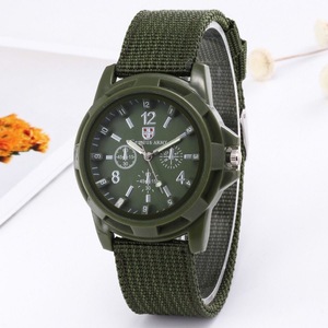 Montres classiques à quartz pour hommes, femmes et enfants, en nylon tressé, pour le sport quotidien en extérieur – Vente en gros usine 2025 - Product Image 5