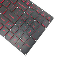 Teclado retroiluminado de EE. UU. Para modelos de la serie Acer Nitro 5 AN515, piezas de computadora de 12, 30, 30, 12, 12, 12, 12, 30