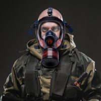 2026 CNSTRONG Wholesale Respirator Gas Masks Survival Nuclear and Chemical Grade Gas Mask Filters nbc for Radiation