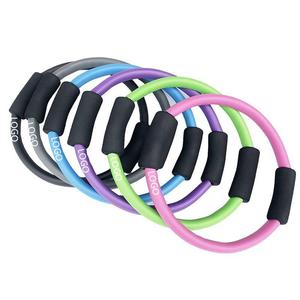 Anneaux de yoga XL Ring Fitness Circle avec poignées rembourrées pour tonifier les <span class=keywords><strong>bras</strong></span>, les cuisses et le tronc, anneaux de yoga pour femmes, entraînement musculaire - Product Image 1