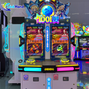 Golden Alice เครื่องเล่นเกมหยอดเหรียญตู้จอคู่32นิ้วผู้เล่น2คนทำงานต้นฉบับเกมดีไซน์ส่งออกรับประกันคุณภาพ - Product Image 2